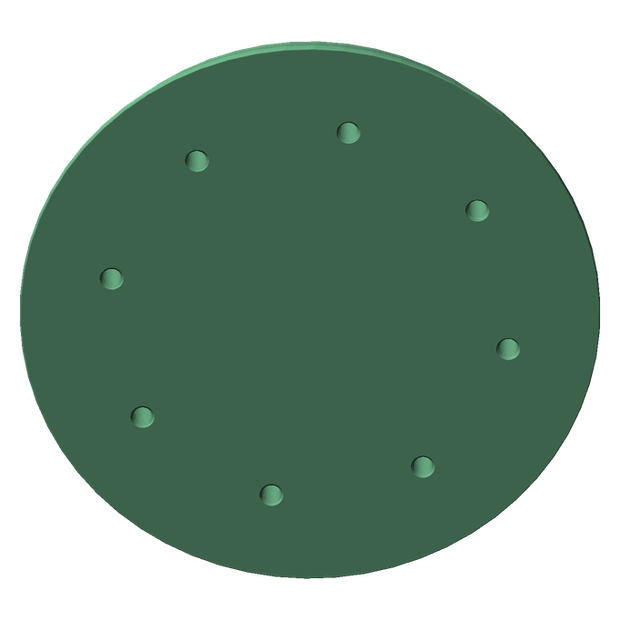 Foliatec Fuel Cap · reverse CAD render
