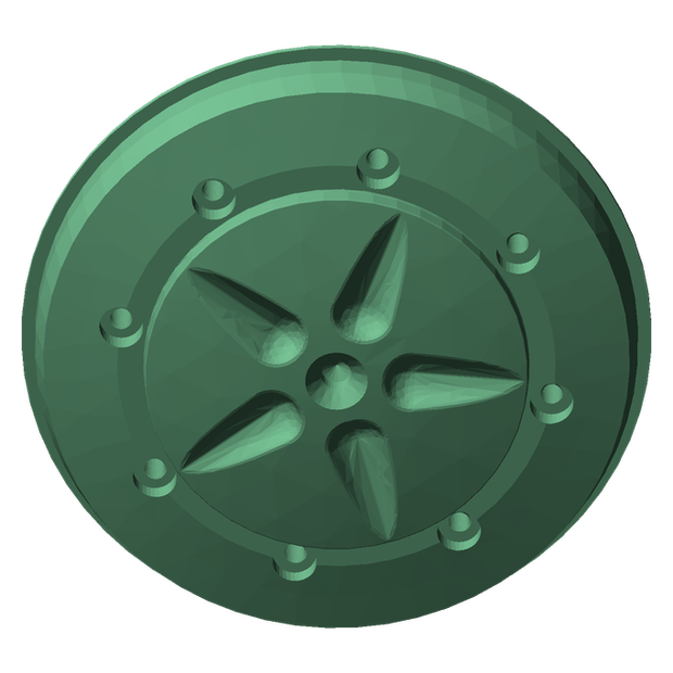 Foliatec Fuel Cap CAD render