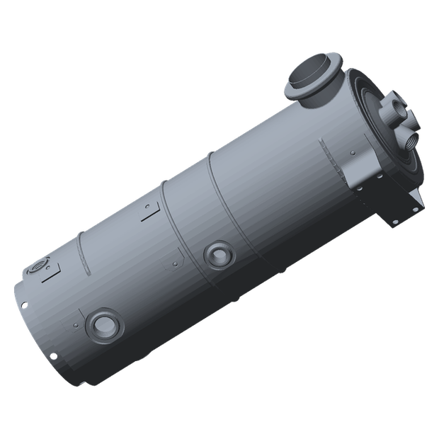 Janitrol Heater CAD render