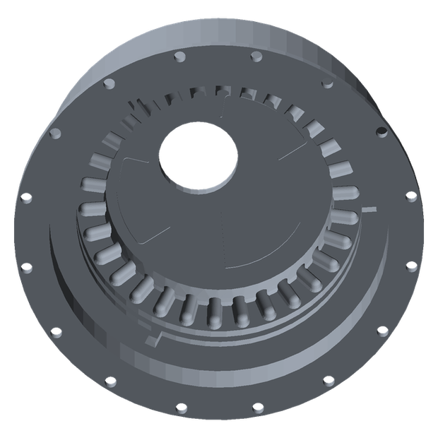 Plutonium Chamber CAD render