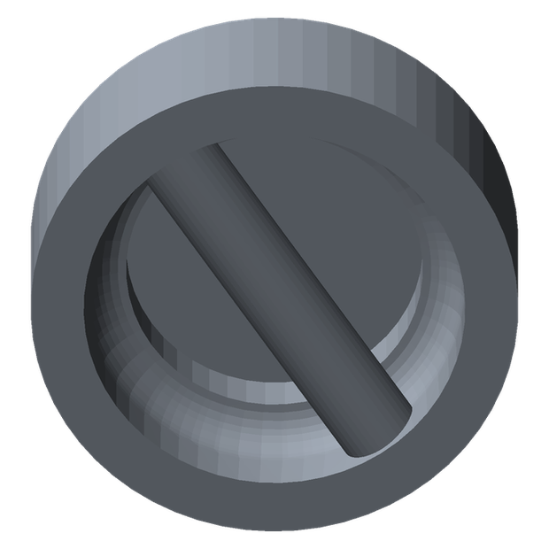 Plutonium Turbine Lid CAD render