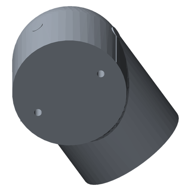 Reactor Elbow CAD render