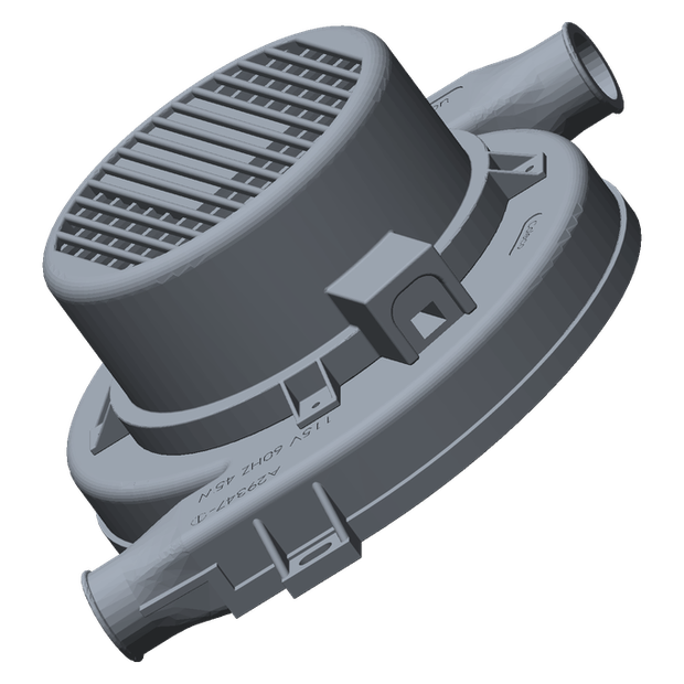 Torin Blower · reverse CAD render
